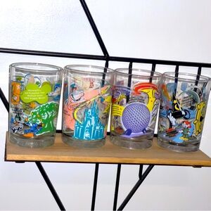 McDonald’s 100 Years of Disney Set of 4 Glasses